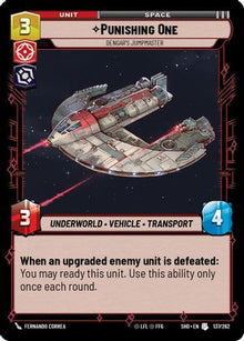 {SW-C}Punishing One - Dengar's Jumpmaster (137/262) [Shadows of the Galaxy]
