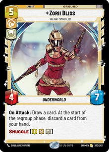 {SW-R}Zorii Bliss - Valiant Smuggler (203/262) [Shadows of the Galaxy]