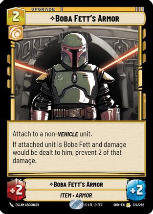 {SW-R}Boba Fett's Armor (224/262) [Shadows of the Galaxy]