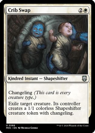 {C} Crib Swap (Ripple Foil) [Modern Horizons 3 Commander][RPF M3C 168]