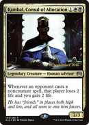 {R} Kambal, Consul of Allocation [Kaladesh Prerelease Promos][PR KLD 183]