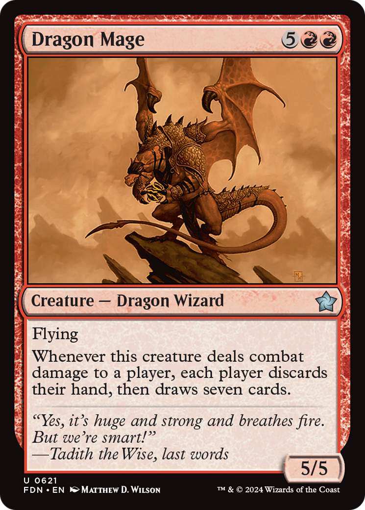 {@C} Dragon Mage [Foundations][FDN 621]