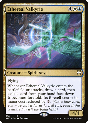 {R} Ethereal Valkyrie [Kaldheim Commander][KHC 016]