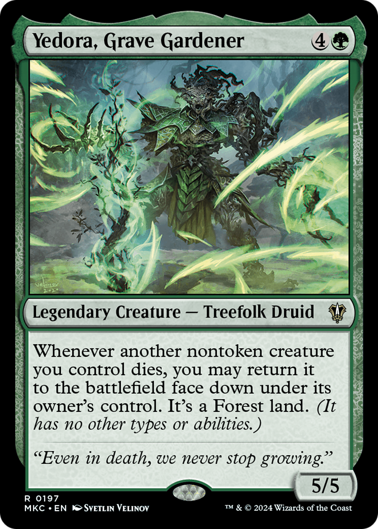 {R} Yedora, Grave Gardener [Murders at Karlov Manor Commander][MKC 197]