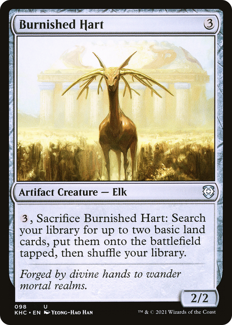 {C} Burnished Hart [Kaldheim Commander][KHC 098]