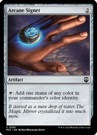 {C} Arcane Signet (Ripple Foil) [Modern Horizons 3 Commander][RPF M3C 283]