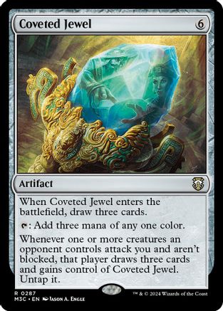{R} Coveted Jewel (Ripple Foil) [Modern Horizons 3 Commander][RPF M3C 287]