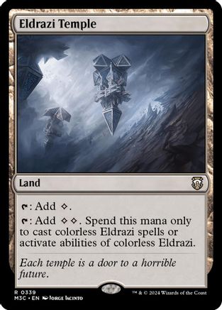 {C} Eldrazi Temple (Ripple Foil) [Modern Horizons 3 Commander][RPF M3C 339]