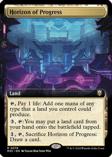{R} Horizon of Progress (Extended Art) (Ripple Foil) [Modern Horizons 3 Commander][RPF M3C 078]