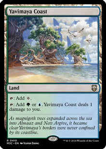 {R} Yavimaya Coast (Ripple Foil) [Modern Horizons 3 Commander][RPF M3C 410]