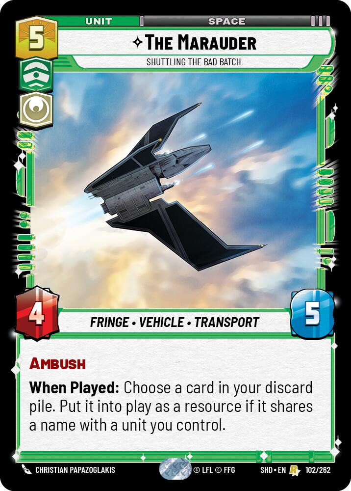 {SW-R}The Marauder - Shuttling the Bad Batch (102/262) [Shadows of the Galaxy]