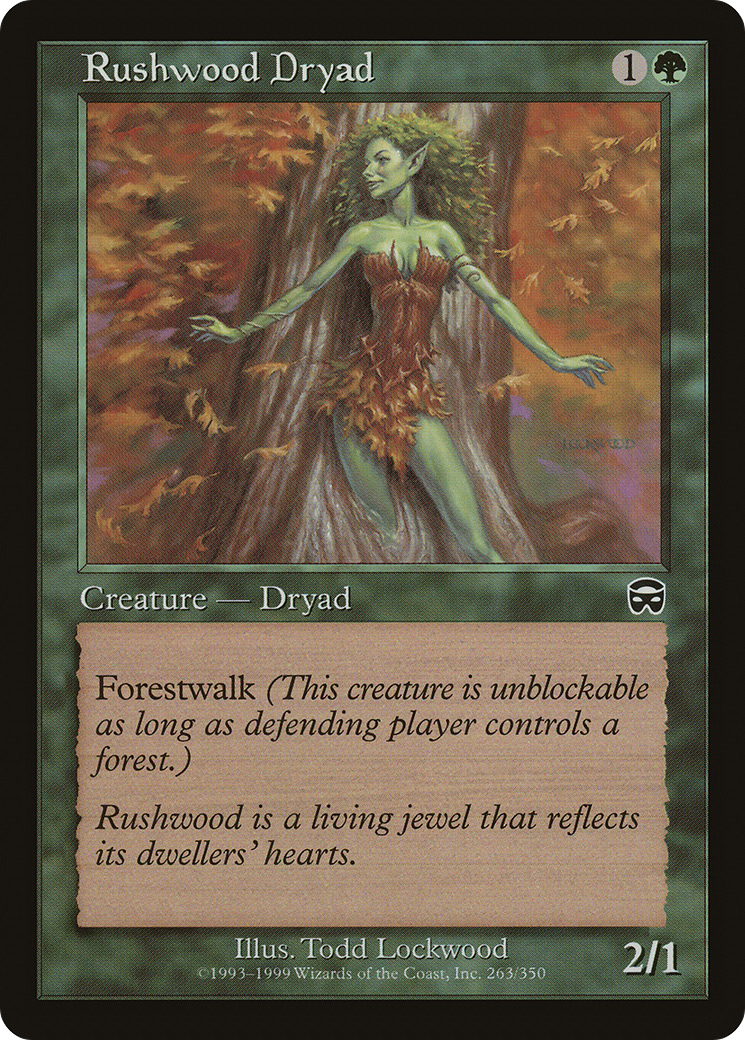 {C} Rushwood Dryad [Mercadian Masques][MMQ 263] - Misty Mountain Games