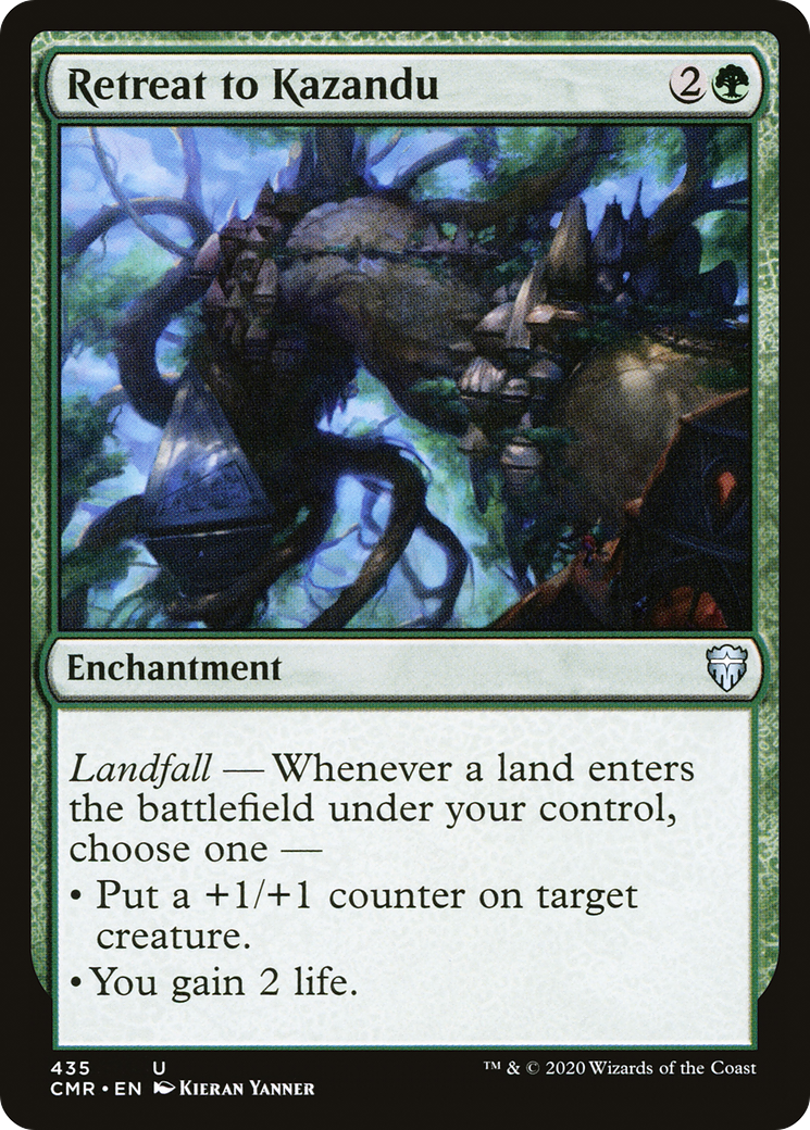 {C} Retreat to Kazandu [Commander Legends][CMR 435]