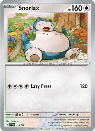 [PKM] Snorlax (122) [Scarlet & Violet: Black Star Promos]