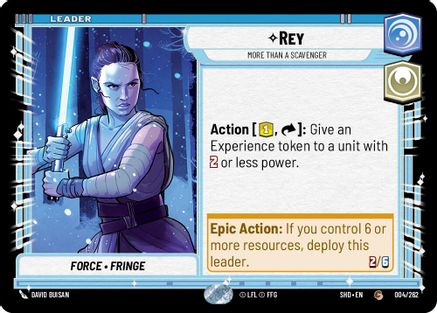 {SW-LD}Rey - More Than a Scavenger (004/262) [Shadows of the Galaxy]