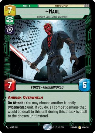 {SW-R}Maul - Shadow Collective Visionary (090/262) [Shadows of the Galaxy]
