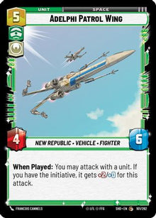{SW-C}Adelphi Patrol Wing (101/262) [Shadows of the Galaxy]