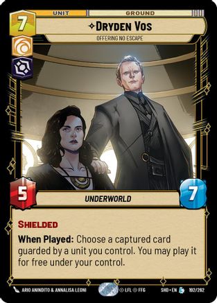 {SW-R}Dryden Vos - Offering No Escape (192/262) [Shadows of the Galaxy]