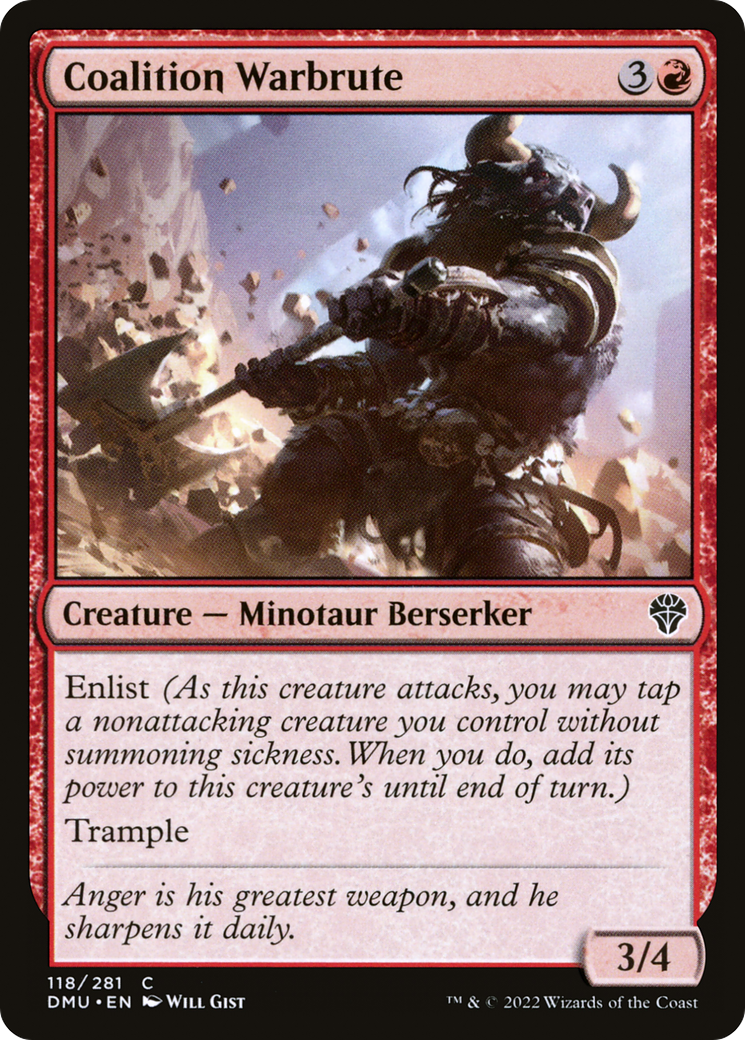 {C} Coalition Warbrute [Dominaria United][DMU 118]