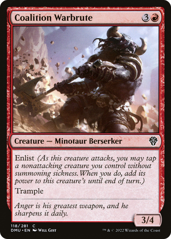 {C} Coalition Warbrute [Dominaria United][DMU 118]