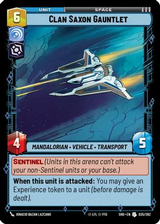 {SW-C}Clan Saxon Gauntlet (035/262) [Shadows of the Galaxy]