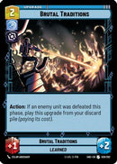 {SW-C}Brutal Traditions (038/262) [Shadows of the Galaxy]
