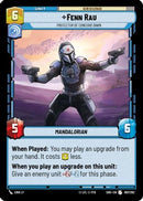 {SW-C}Fenn Rau - Protector of Concord Dawn (067/262) [Shadows of the Galaxy]