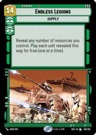 {SW-R}Endless Legions (109/262) [Shadows of the Galaxy]