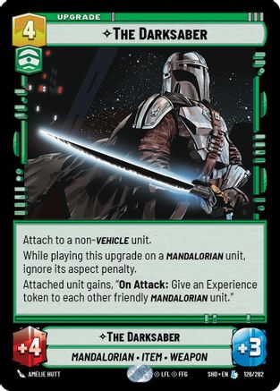 {SW-R}The Darksaber (126/262) [Shadows of the Galaxy]