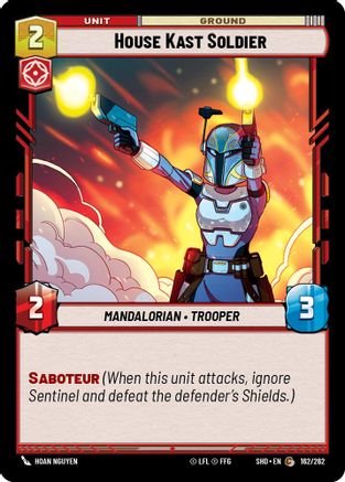 {SW-C}House Kast Soldier (162/262) [Shadows of the Galaxy]