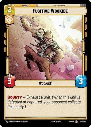 {SW-C}Fugitive Wookiee (211/262) [Shadows of the Galaxy]
