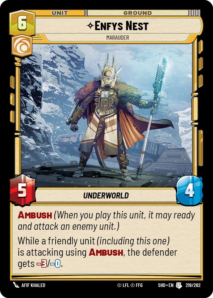 {SW-C}Enfys Nest - Marauder (219/262) [Shadows of the Galaxy]