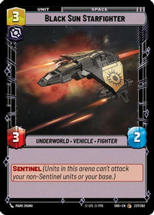 {SW-C}Black Sun Starfighter (237/262) [Shadows of the Galaxy]