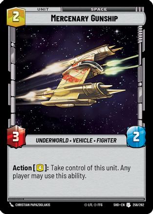 {SW-C} Mercenary Gunship (256/262) [Shadows of the Galaxy]