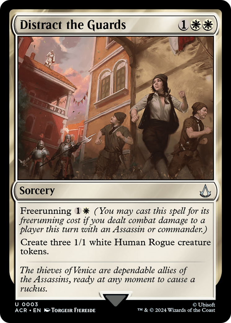 {C} Distract the Guards [Assassin's Creed][ACR 003]