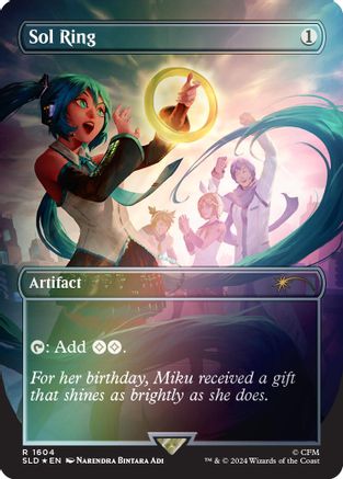 {R} Sol Ring (1604) (Rainbow Foil) (Japanese) [Secret Lair Drop Series][JP RBF SLD 1604]