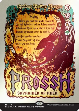 {R} Prossh, Skyraider of Kher (Rainbow Foil) [Secret Lair Drop Series][RBF SLD 1717]
