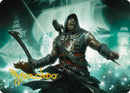 {A} Adewale, Breaker of Chains Art Card (Gold-Stamped Signature) [Assassin's Creed Art Series][GS AACR 014]