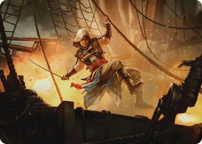 {A} Edward Kenway Art Card [Assassin's Creed Art Series][AACR 005]