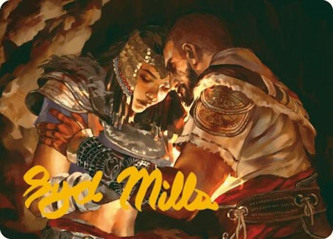 {A} Cathartic Reunion Art Card (Gold-Stamped Signature) [Assassin's Creed Art Series][GS AACR 011]