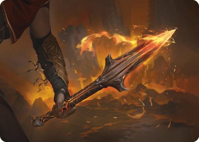 {A} The Spear of Leonidas Art Card [Assassin's Creed Art Series][AACR 004]