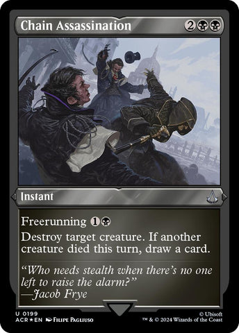 {C} Chain Assassination (Foil Etched) [Assassin's Creed][ACR 199]