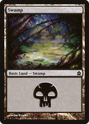 {B}[CMD 309] Swamp (309) [Commander 2011]