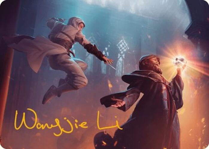 {A} Mortify Art Card (Gold-Stamped Signature) [Assassin's Creed Art Series][GS AACR 012]