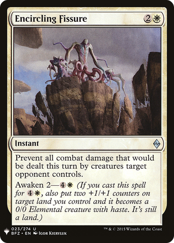 {C} Encircling Fissure [Mystery Booster][LS BFZ 023]