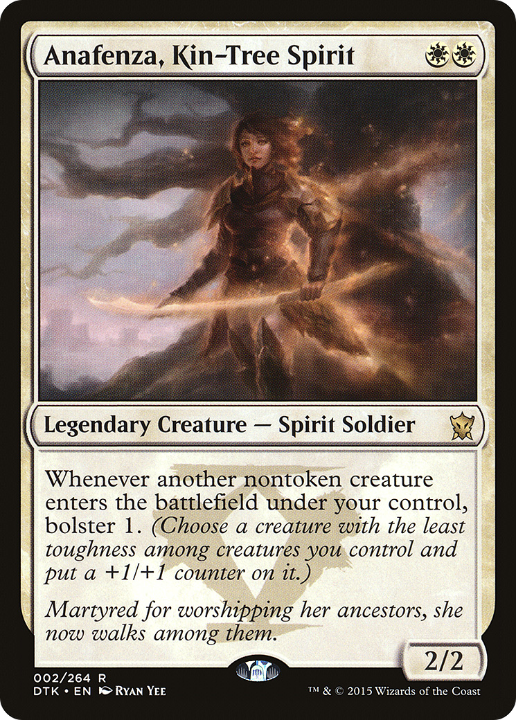 {R} Anafenza, Kin-Tree Spirit [Dragons of Tarkir][DTK 002] - Misty Mountain Games