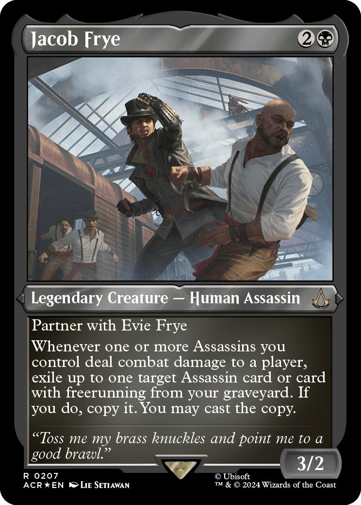 {R} Jacob Frye (Foil Etched) [Assassin's Creed][ACR 207]