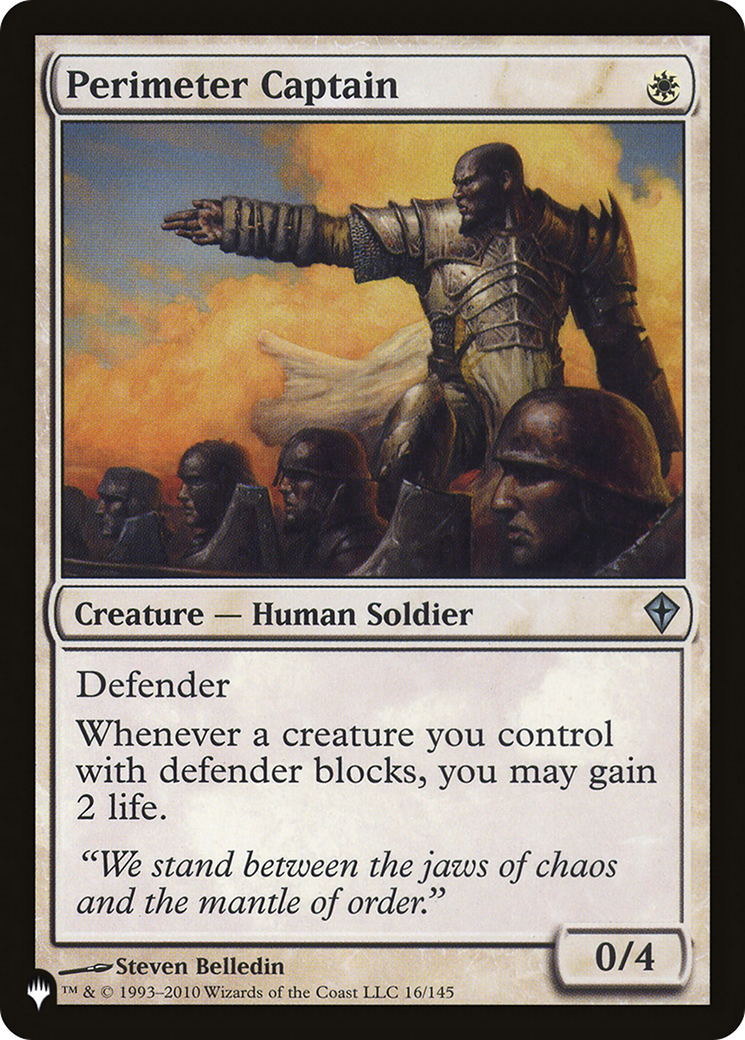 Perimeter Captain [LIST 16/145]