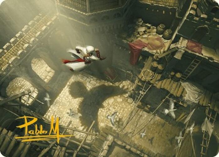 {A} Rooftop Bypass Art Card (Gold-Stamped Signature) [Assassin's Creed Art Series][GS AACR 020]