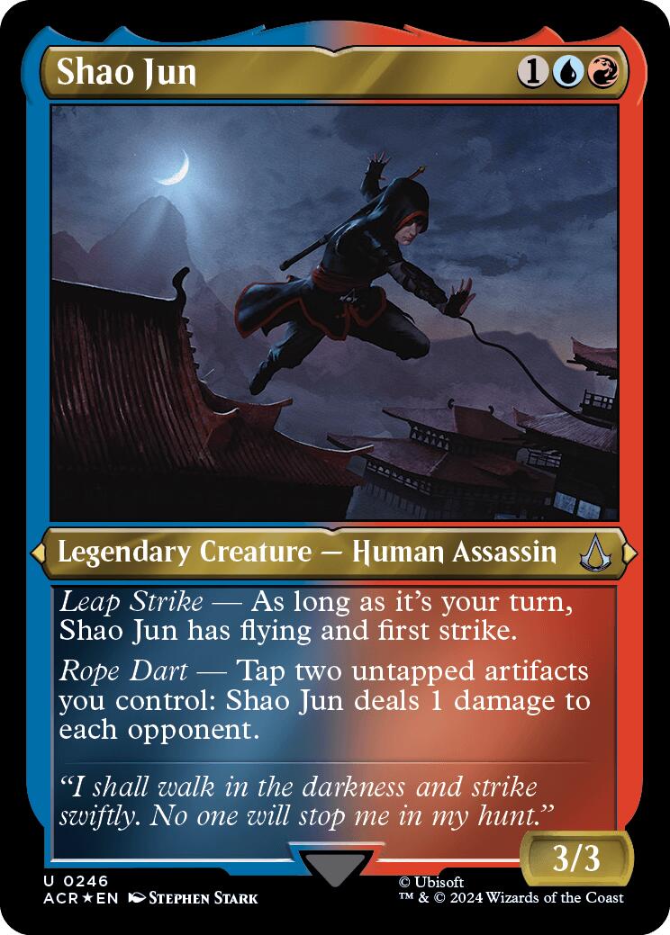 {C} Shao Jun (Foil Etched) [Assassin's Creed][ACR 246]